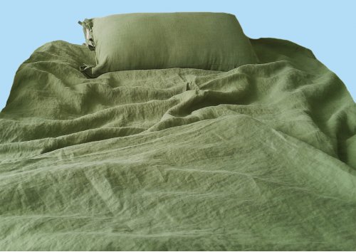 100% lina voodi komplekt #LK-24, väga pehme (stonewashed), 200 g/m² VOODI KOMPLEKTI