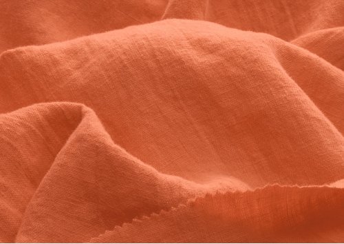 100% lina #Sale-2 CORAL ROSE stonewashed (~300 g/m2 - 140 cm) SOODUSTUS